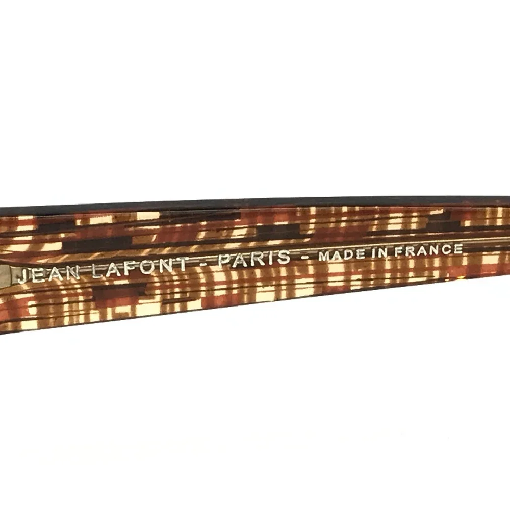 Jean Lafont Eyeglasses Frames GUITRY 629 Brown Rectangle Graffiti 56-18-145